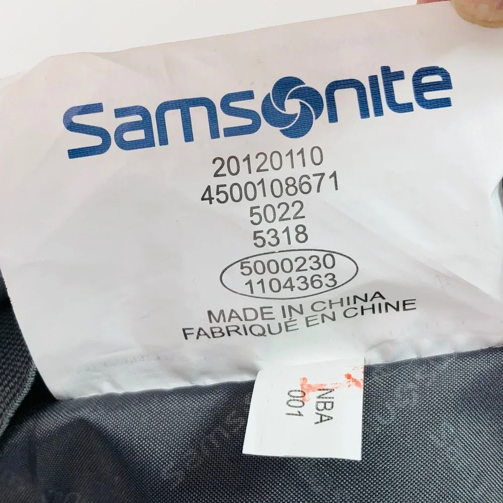 Samsonite Silhouette Carry-On Suitcase Purple 2-Wheel Under Seat Luggage